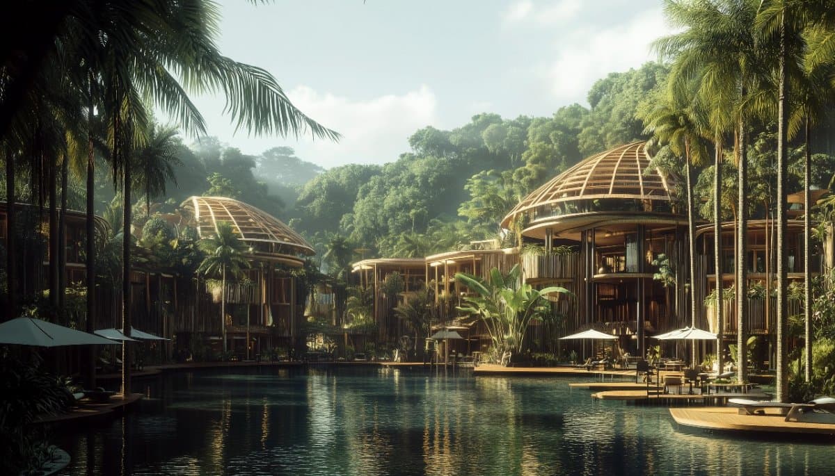 Mentawai Bay masterplan concept, Siberut Island
